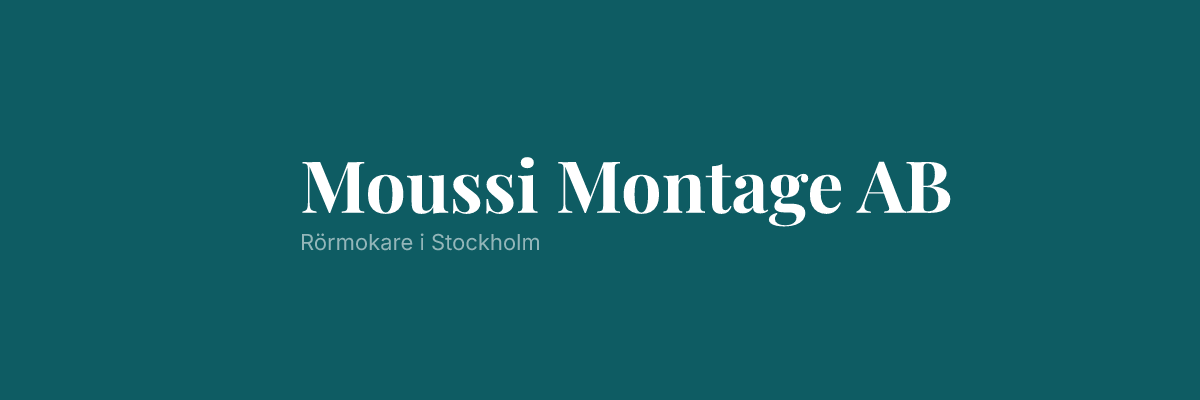 Moussi Montage AB