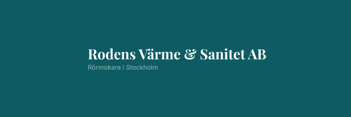 Rodens Värme & Sanitet AB