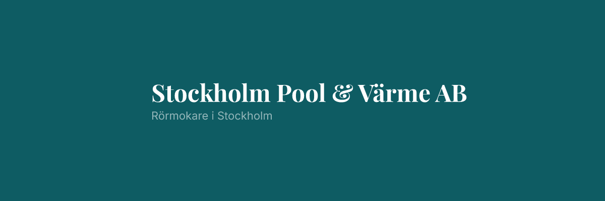 Stockholm Pool & Värme AB