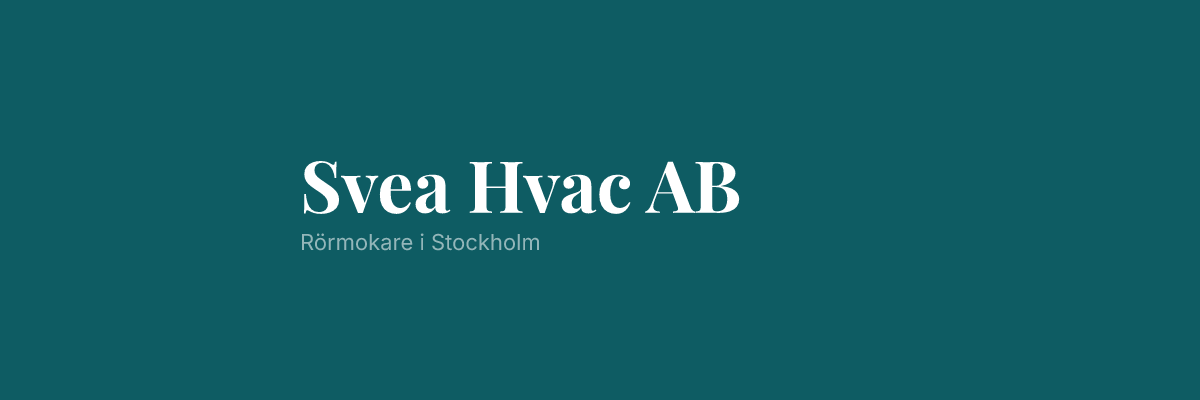 Svea Hvac AB