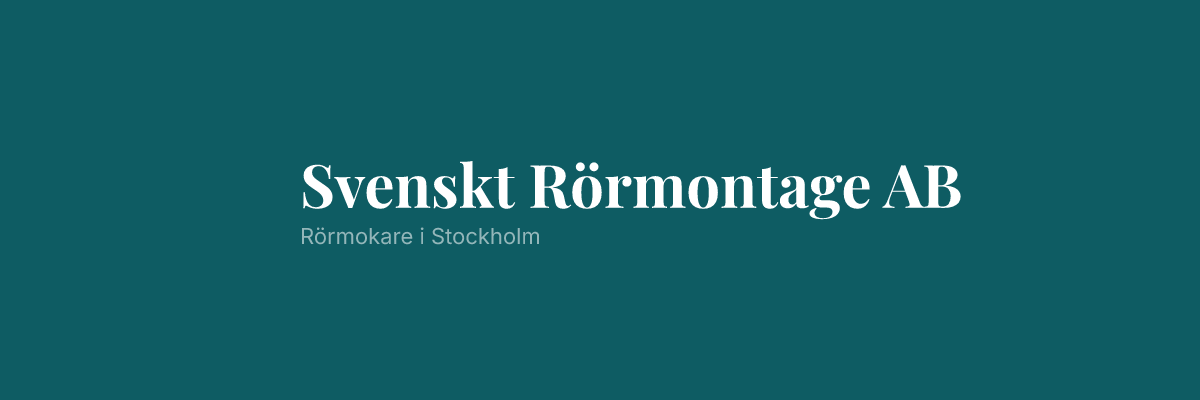 Svenskt Rörmontage AB