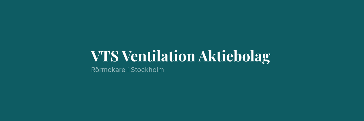 VTS Ventilation Aktiebolag