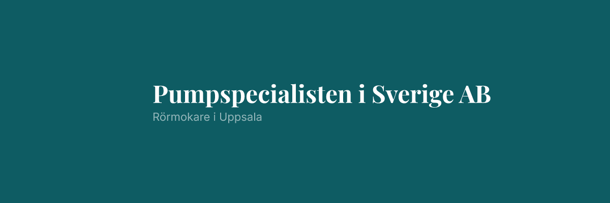 Pumpspecialisten i Sverige AB