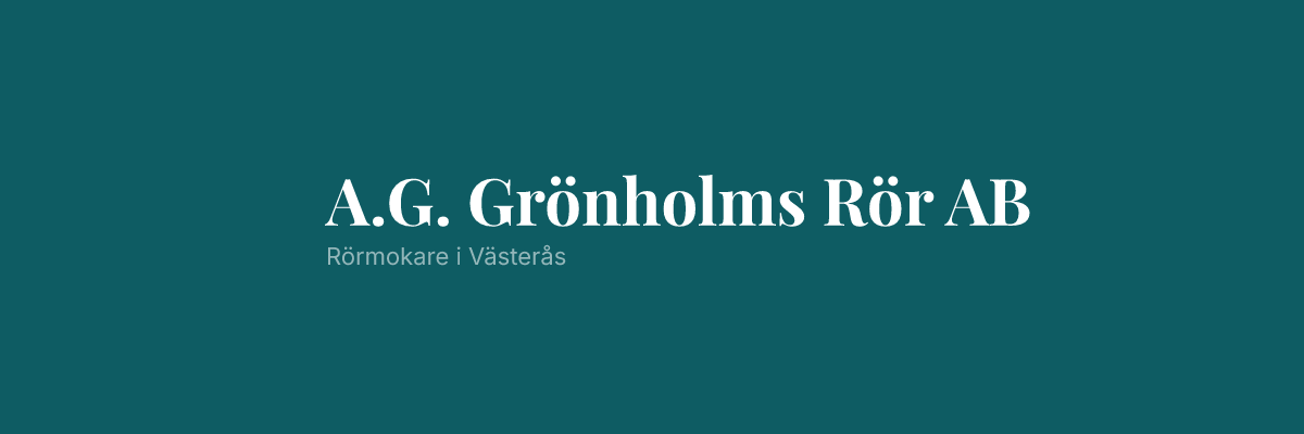 A.G. Grönholms Rör AB
