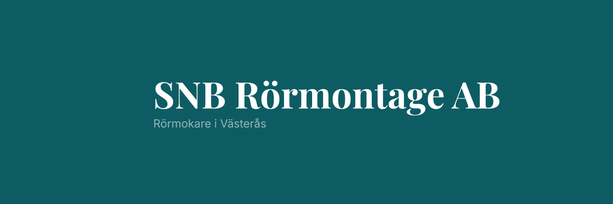 SNB Rörmontage AB