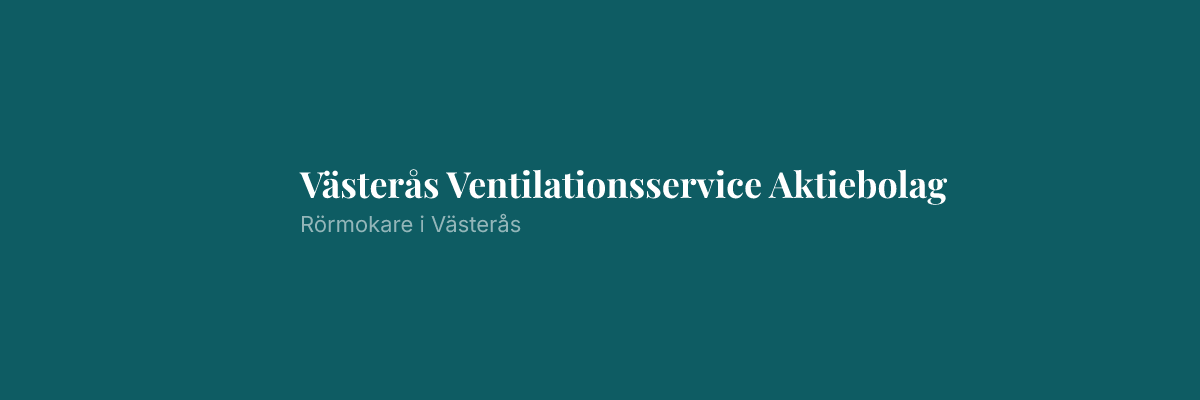 Västerås Ventilationsservice Aktiebolag