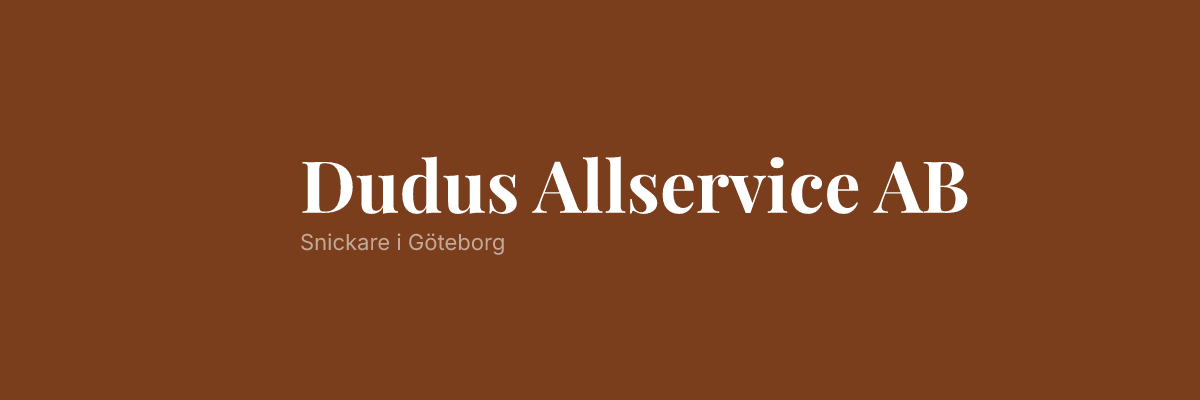 Dudus Allservice AB