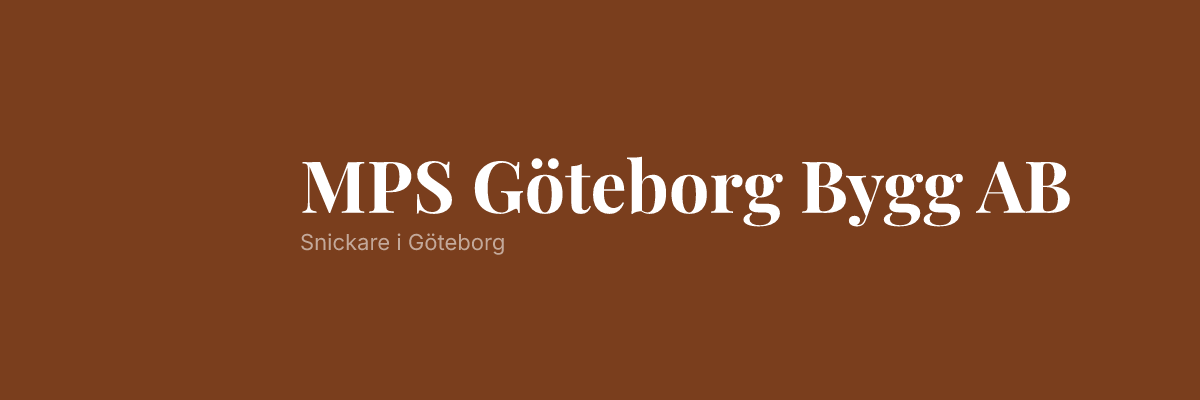 MPS Göteborg Bygg AB