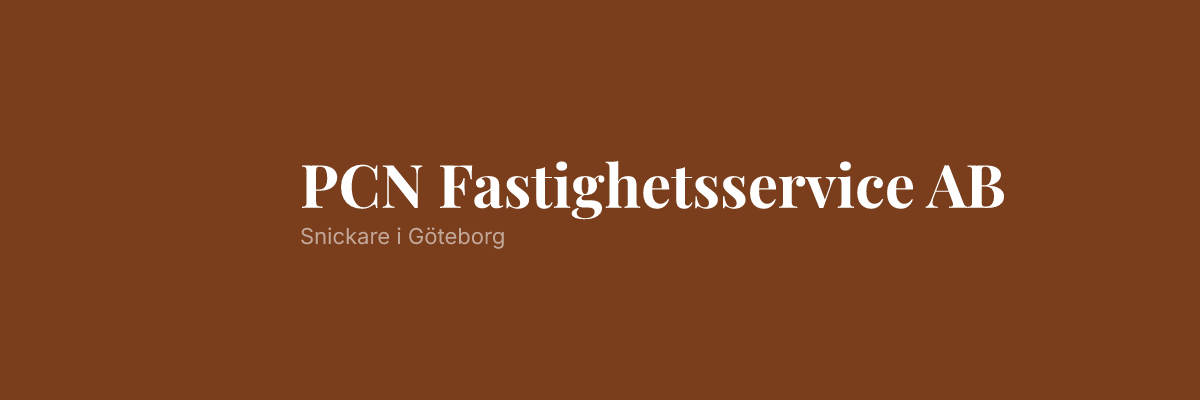 PCN Fastighetsservice AB