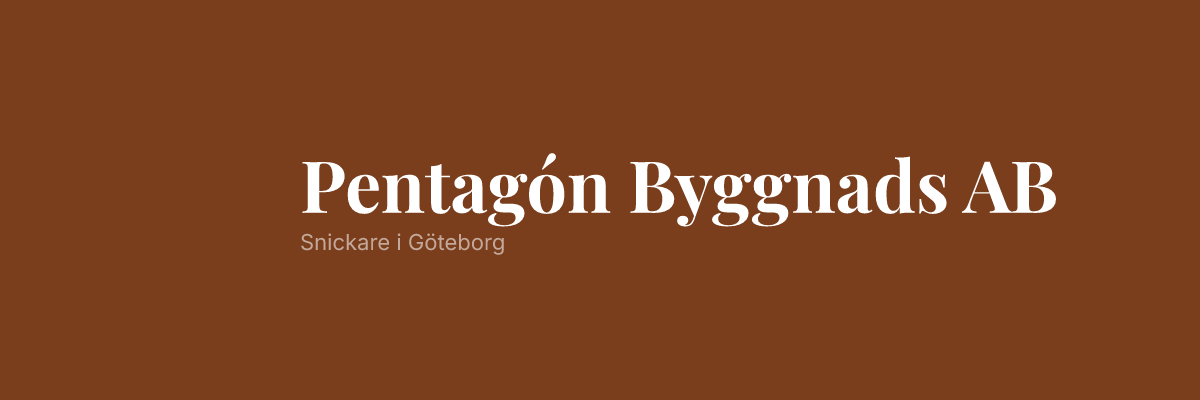 Pentagón Byggnads AB