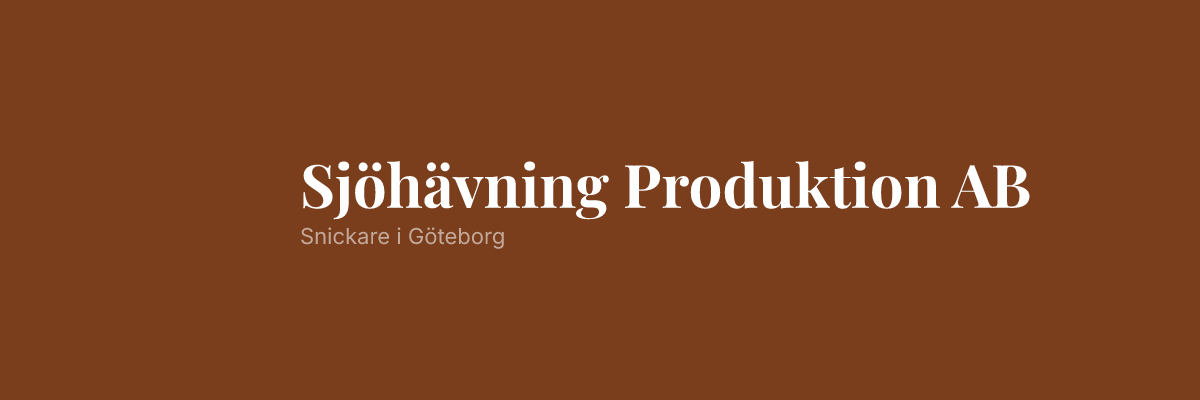 Sjöhävning Produktion AB