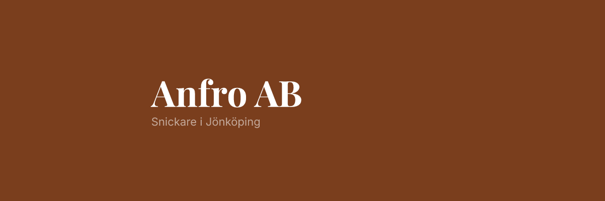 Anfro AB