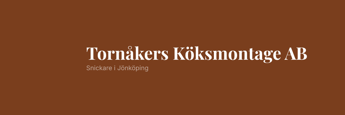 Tornåkers Köksmontage AB