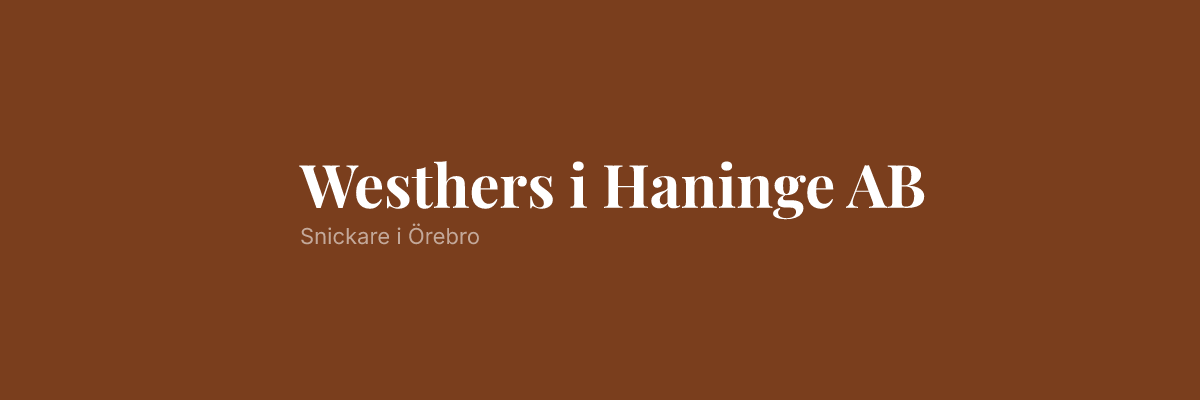 Westhers i Haninge AB