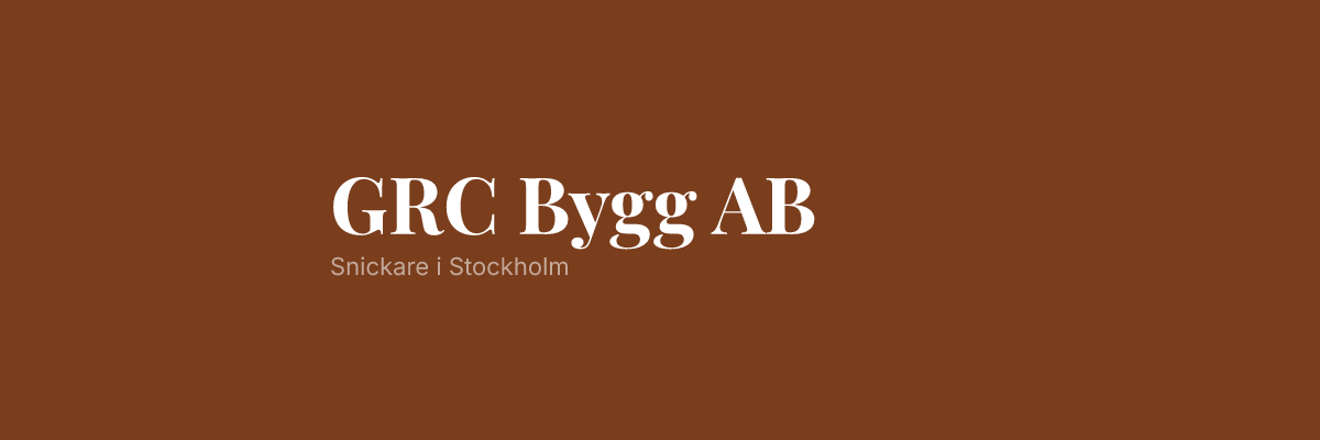 GRC Bygg AB