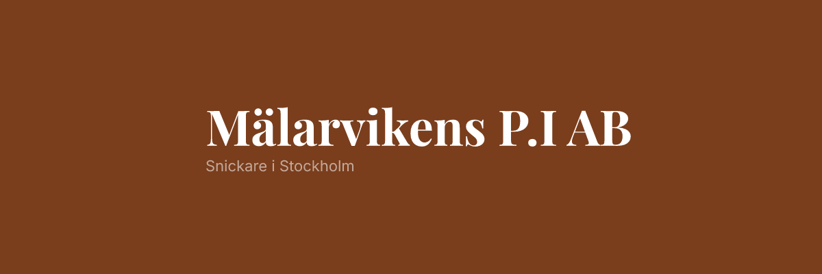 Mälarvikens P.I AB