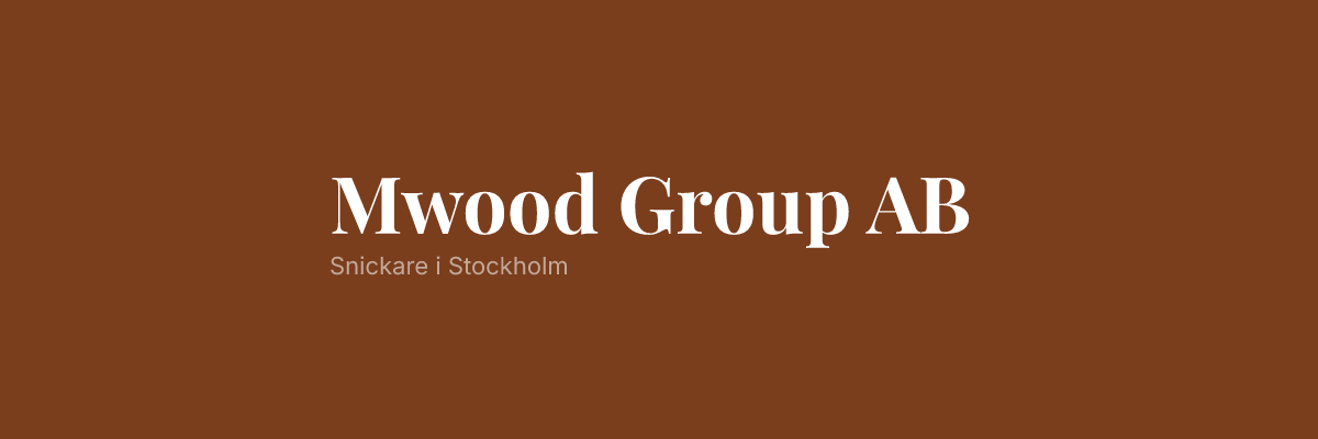 Mwood Group AB