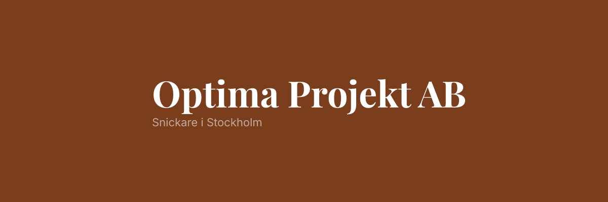 Optima Projekt AB