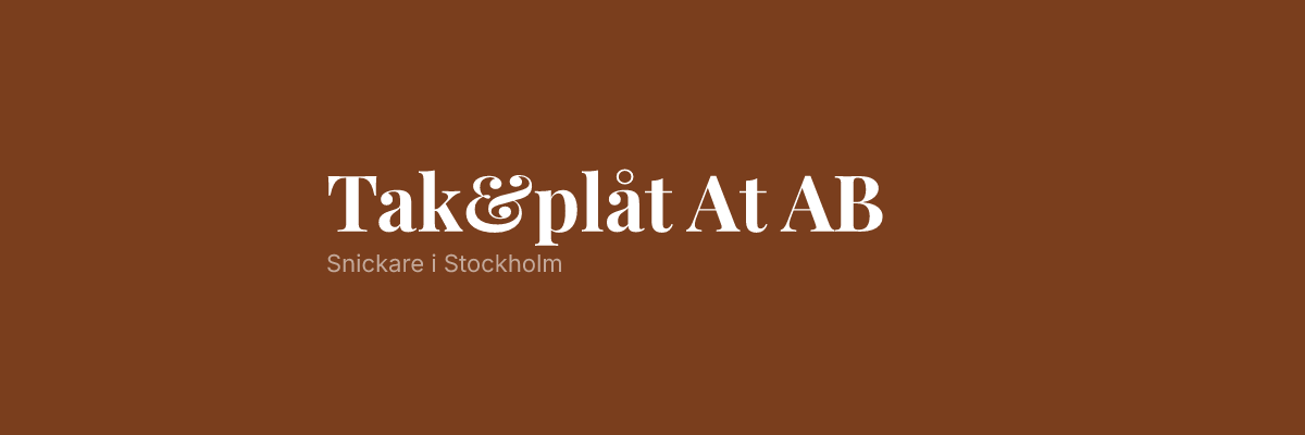 Tak&plåt At AB