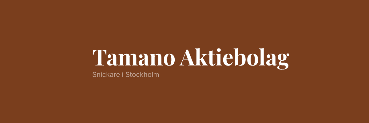 Tamano Aktiebolag