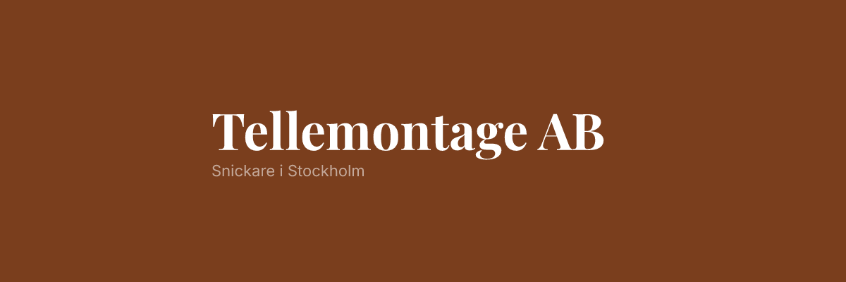 Tellemontage AB
