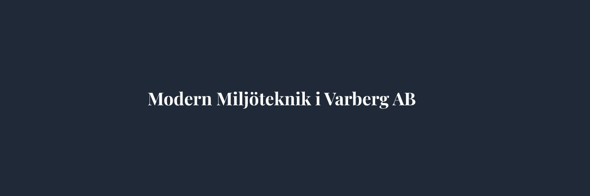 Modern Miljöteknik i Varberg AB – Solceller i Göteborg