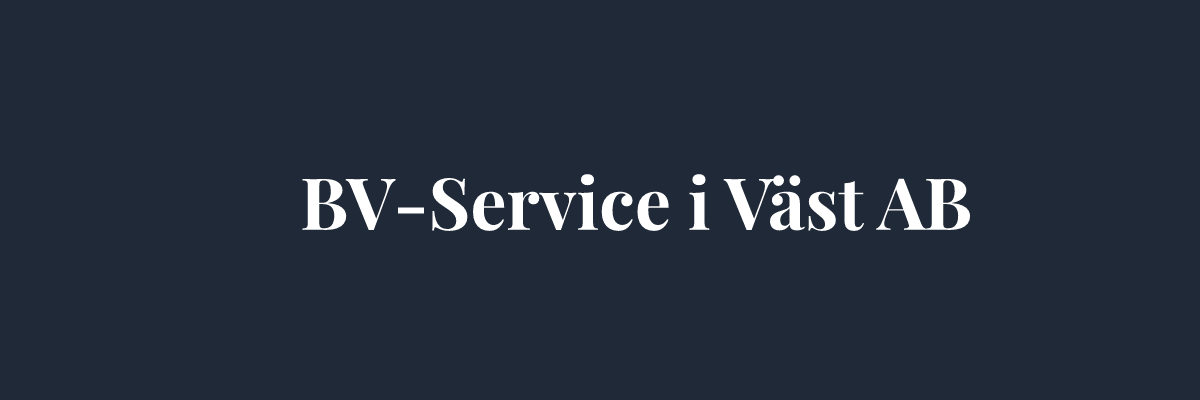 BV-Service i Väst AB – Ventilation i Göteborg