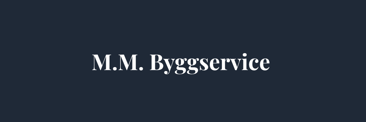 M.M. Byggservice – Ventilation i Göteborg