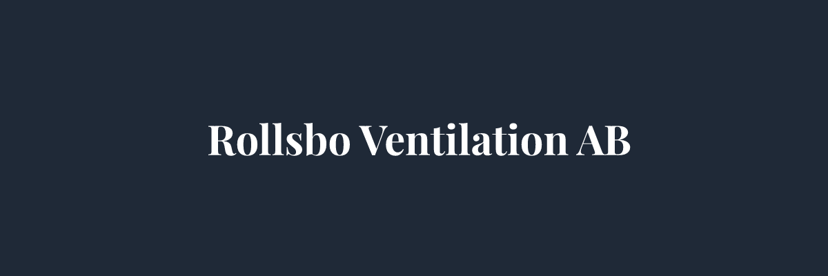 Rollsbo Ventilation AB – Ventilation i Göteborg