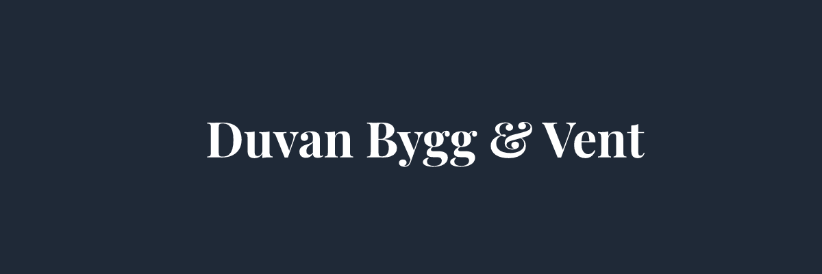 Duvan Bygg & Vent – Ventilation i Stockholm