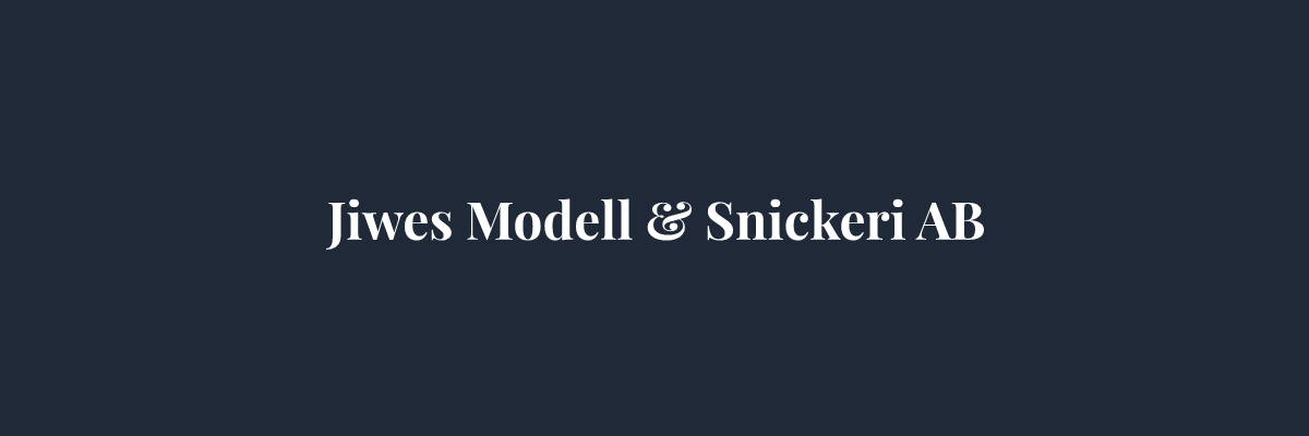 Jiwes Modell & Snickeri AB – Ventilation i Stockholm