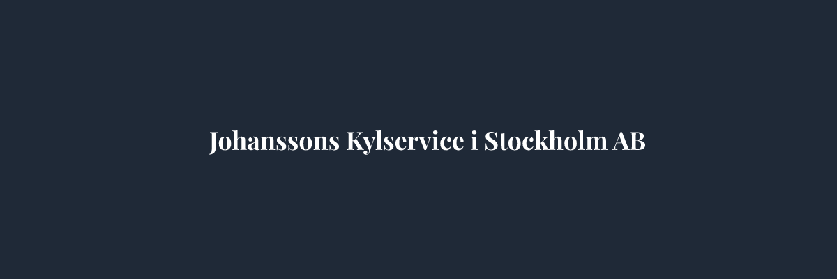 Johanssons Kylservice i Stockholm AB – Ventilation i Stockholm