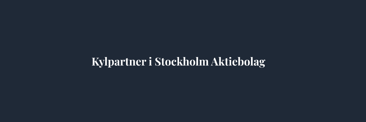Kylpartner i Stockholm Aktiebolag – Ventilation i Stockholm