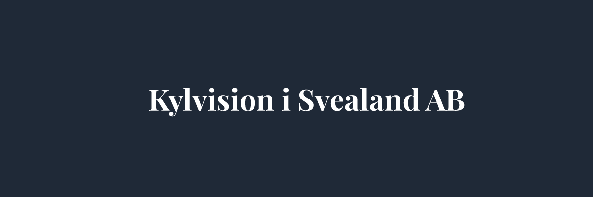 Kylvision i Svealand AB – Ventilation i Västerås